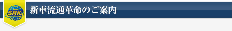 新車流通革命のご案内