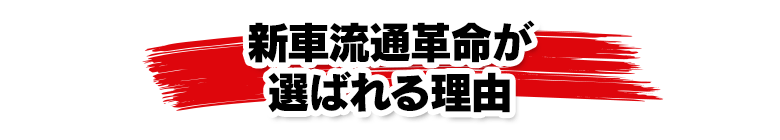 新車流通革命が選ばれる理由